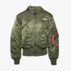 Alpha Industries CWU - Bomberjacke - Sage Green (100102-01)