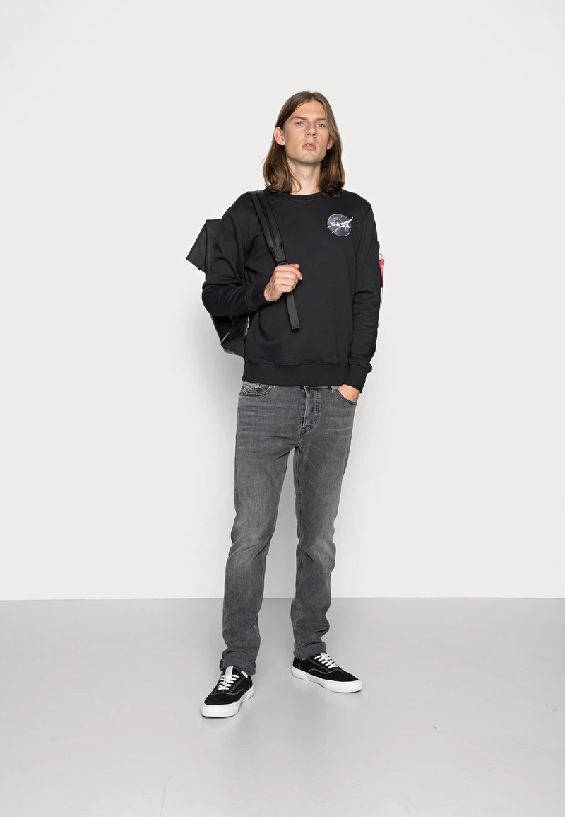 Alpha Industries NASA - Sweatshirt - Schwarz 2 Alpha Industries NASA - Sweatshirt - Schwarz – Bild 2