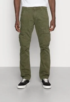 Alpha Industries JET - Cargohose - Dark Olive -Alpha Industries 04968b41ddbc4b779615dce94a31594a