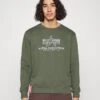 Alpha Industries BASIC EMBROIDERY - Sweatshirt - Dark Olive