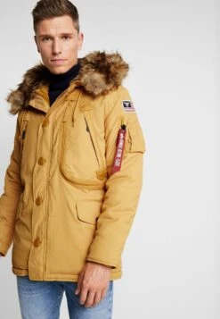Alpha Industries Parka - Wheat -Alpha Industries 0d8f2b8dbbf34a3bb06714d09ff38a12
