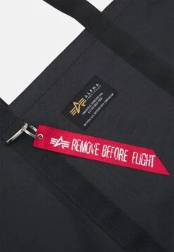 Alpha Industries LABEL UNISEX - Shopping Bag - Black -Alpha Industries 1027688348ef456badcaf7bb4132d4d8