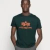 Alpha Industries T-Shirt Print - Petrol