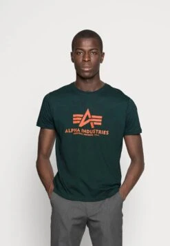 Alpha Industries T-Shirt Print - Petrol