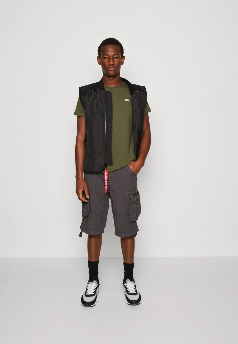 Alpha Industries EMB UNISEX - T-Shirt Print - Dark Green 2 Alpha Industries EMB UNISEX - T-Shirt Print - Dark Green – Bild 2