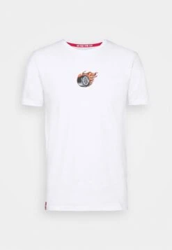 Alpha Industries HOT WHEELS BACK PRINT - T-Shirt Print - White -Alpha Industries 161651fa19834ce4bd504645858dc146
