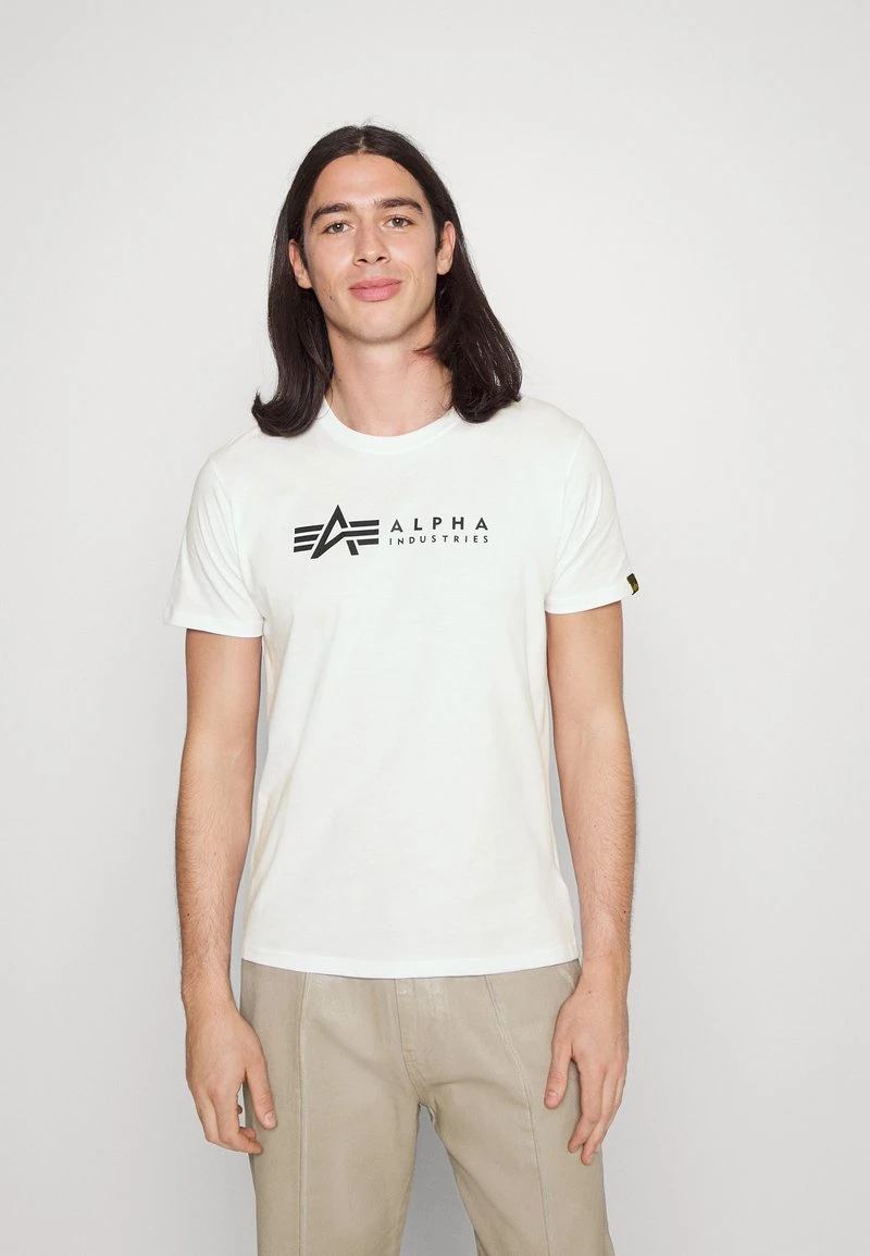Alpha Industries LABEL 2 PACK - T-Shirt Print - Black/white 2 Alpha Industries LABEL 2 PACK - T-Shirt Print - Black/white – Bild 2