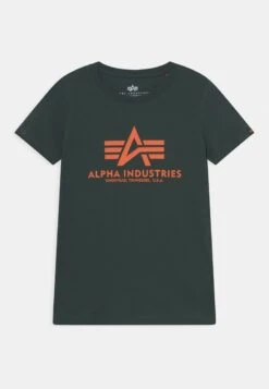 Alpha Industries BASIC KIDS TEENS UNISEX - T-Shirt Print - Dark Petrol -Alpha Industries 1c38b9192f974c9a9b0acda25c995944 1