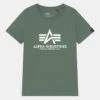 Alpha Industries BASIC KIDS TEENS UNISEX - T-Shirt Print - Ivy Green