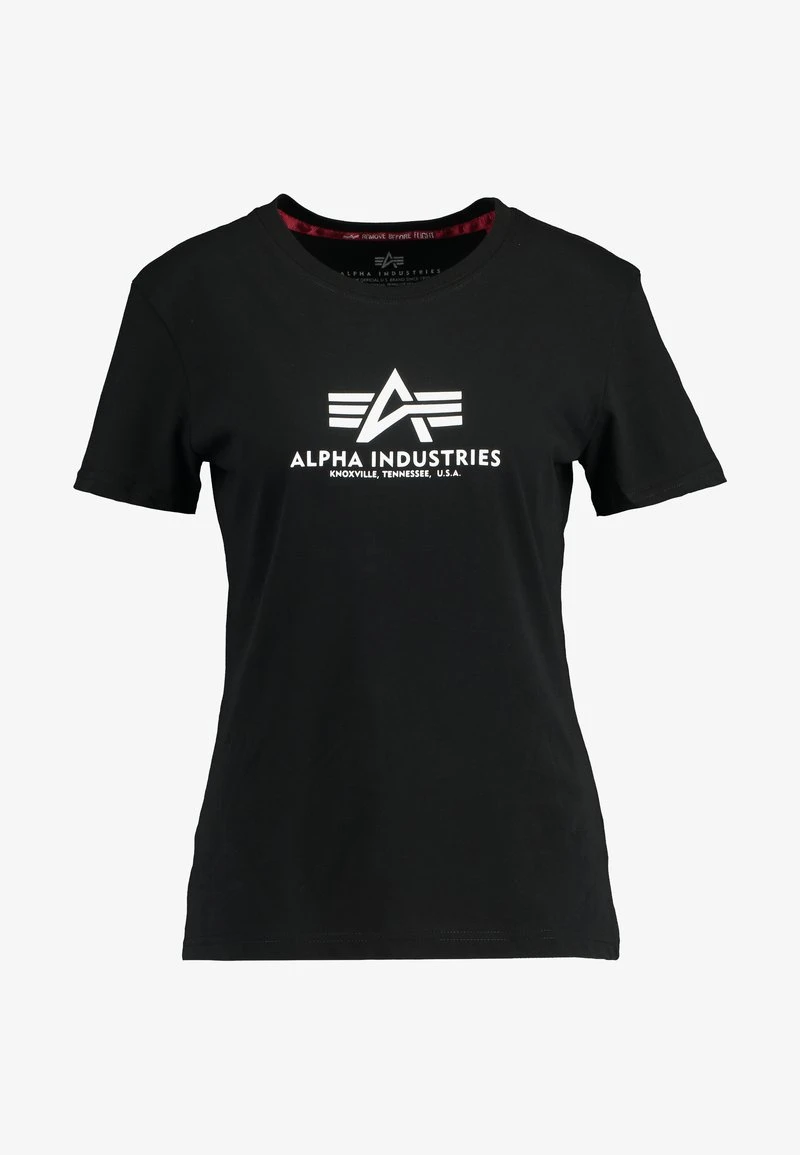 Alpha Industries NEW BASIC - T-Shirt Print - Silver Pink 5 Alpha Industries NEW BASIC - T-Shirt Print - Silver Pink – Bild 5