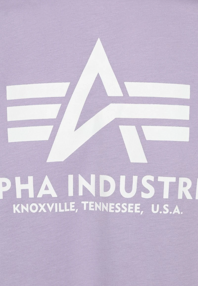Alpha Industries BASIC - T-Shirt Print - Pale Violet 5 Alpha Industries BASIC - T-Shirt Print - Pale Violet – Bild 5