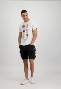 Alpha Industries MISSION - T-Shirt Print - White 9 Alpha Industries MISSION - T-Shirt Print - White -Alpha Industries 2e85fb9ecef54d88b69aa7019545e706