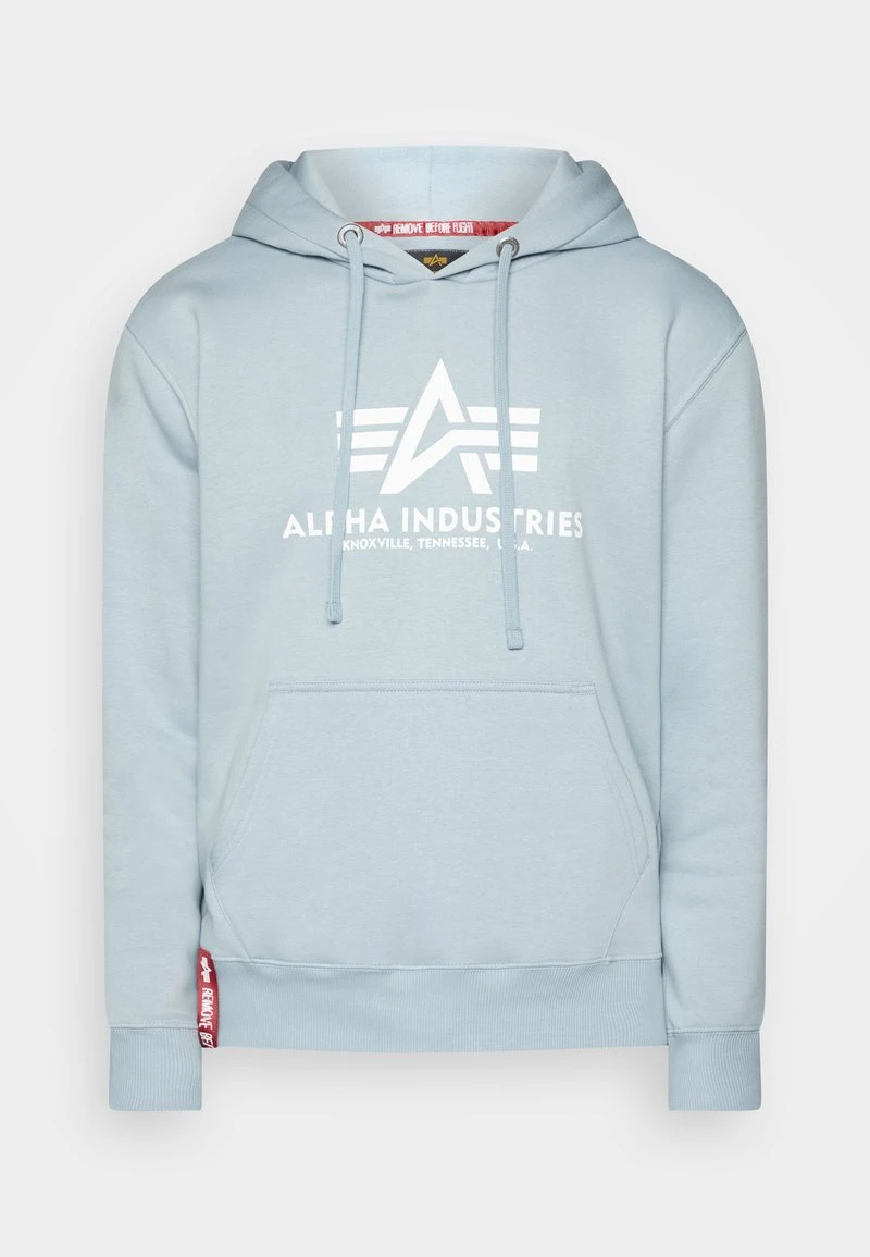 Alpha Industries BASIC HOODY - Kapuzenpullover - Grey Blue 5 Alpha Industries BASIC HOODY - Kapuzenpullover - Grey Blue – Bild 5