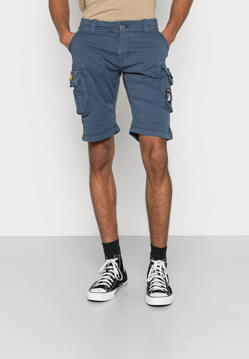 Alpha Industries CREW PATCH - Shorts - New Navy 6 Alpha Industries CREW PATCH - Shorts - New Navy – Bild 6
