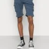 Alpha Industries CREW PATCH - Shorts - New Navy