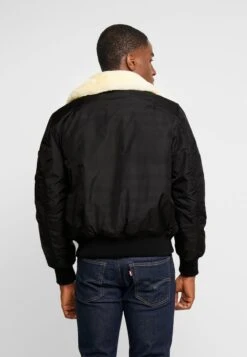 Alpha Industries INJECTOR - Bomberjacke - Black/beige 8 Alpha Industries INJECTOR - Bomberjacke - Black/beige -Alpha Industries 347a8b31621040f5b5253efaeaeca7da