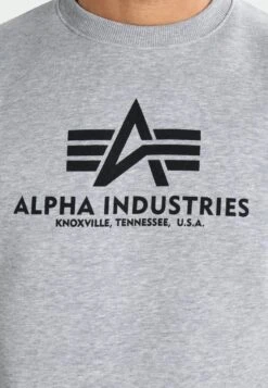 Alpha Industries BASIC - Sweatshirt - Grey Heather -Alpha Industries 3579a3f1fe6a4bbfb117aba09207faf1