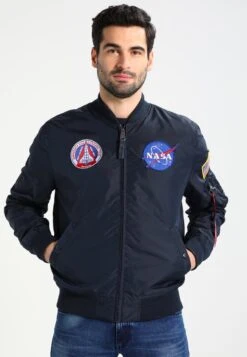 Alpha Industries NASA REVERSIBLE II - Bomberjacke - Blue 9 Alpha Industries NASA REVERSIBLE II - Bomberjacke - Blue -Alpha Industries 3a6e3777a0a44dffaf3d5db4ed36b884