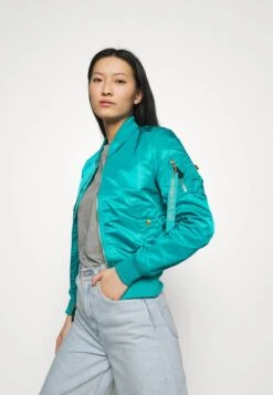 Alpha Industries Bomberjacke - Blue Lagoon
