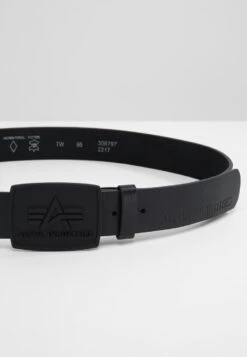 Alpha Industries ALL BLACK BELT - Gürtel - Black -Alpha Industries 3cf0114beec2434e98340b495ef59d7e