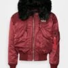 Alpha Industries HOODED CUSTOM - Winterjacke - Burgundy