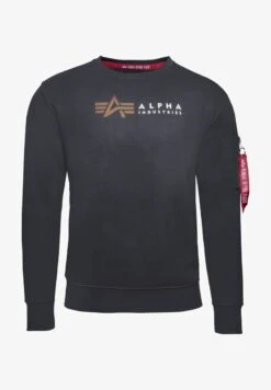Alpha Industries Sweatshirt - Jet Stream White -Alpha Industries 49834627f8c0432b957f14cf0d3c1327