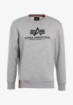 Alpha Industries BASIC - Sweatshirt - Grey Heather -Alpha Industries 4a0534c3f0364500a77acf08a8016ddd