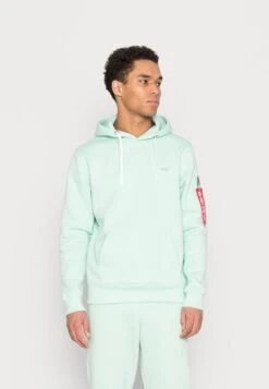 Alpha Industries HOODY UNISEX - Sweatshirt - Mint -Alpha Industries 4af893c2fa3e4d5caec1b3a8a63c80fe 1