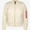 Alpha Industries Bomberjacke - Jet Stream White