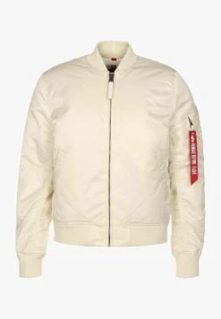 Alpha Industries Bomberjacke - Jet Stream White