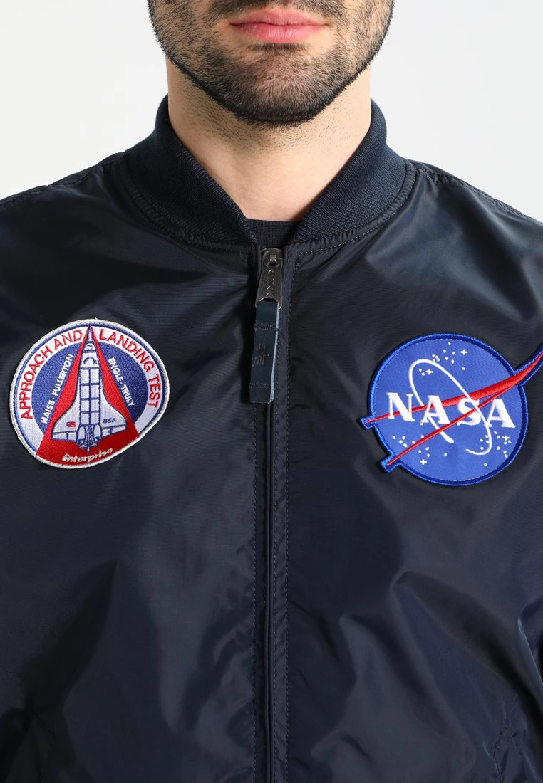 Alpha Industries NASA REVERSIBLE II - Bomberjacke - Blue 6 Alpha Industries NASA REVERSIBLE II - Bomberjacke - Blue – Bild 6
