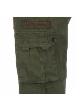 Alpha Industries JET - Cargohose - Dark Olive -Alpha Industries 4de7bb37422e4defa58c2de7609aa0d8