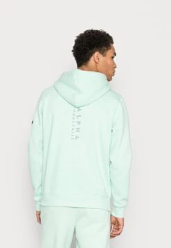 Alpha Industries HOODY UNISEX - Sweatshirt - Mint -Alpha Industries 4e50cac9d8134cb6924cb3d90008e88e
