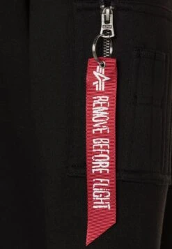 Alpha Industries Sweatshirt - Black -Alpha Industries 50a07a223f9b49e5bf616549cad7c132