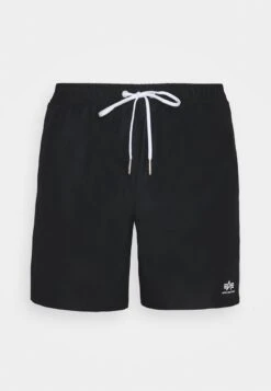 Alpha Industries Badeshorts - Black -Alpha Industries 5106ac1f66a147949cab08f8bedf14bc