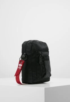 Alpha Industries CREW CARRY BAG - Umhängetasche - Black -Alpha Industries 56c3f2029ff2448db6b6f35748a51b17