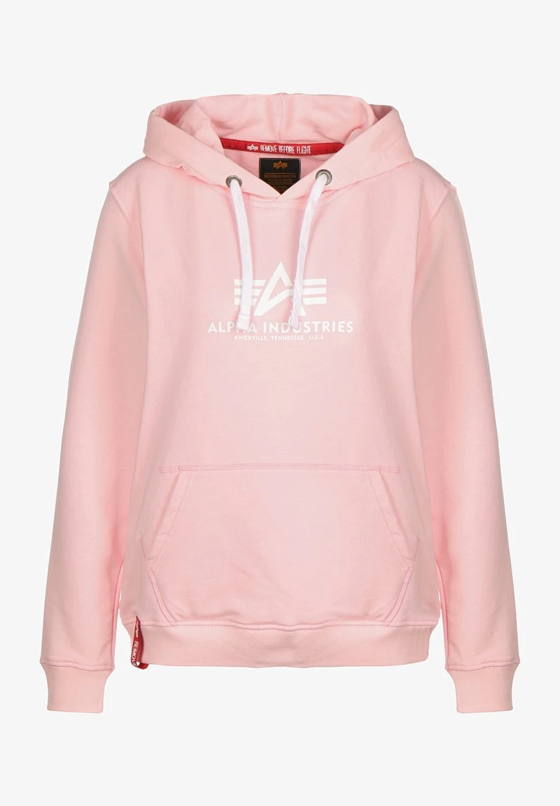 Alpha Industries NEW BASIC - Kapuzenpullover - Pastel Pink 3 Alpha Industries NEW BASIC - Kapuzenpullover - Pastel Pink – Bild 3