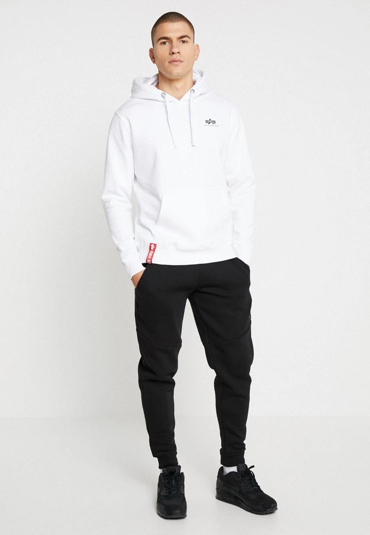 Alpha Industries BASIC HOODY SMALL LOGO - Kapuzenpullover - White 2 Alpha Industries BASIC HOODY SMALL LOGO - Kapuzenpullover - White – Bild 2