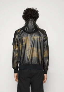 Alpha Industries HOODED RAINJACKET - Regenjacke / Wasserabweisende Jacke - Black -Alpha Industries 5aaffbc40f7f4a58a00796cd3dd35bef