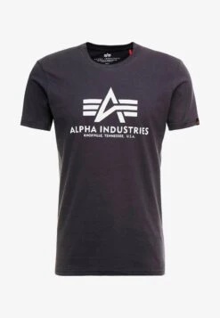Alpha Industries CAMO - T-Shirt Print - Iron Grey -Alpha Industries 5ea06c9b95c1444db804f3a03496806e