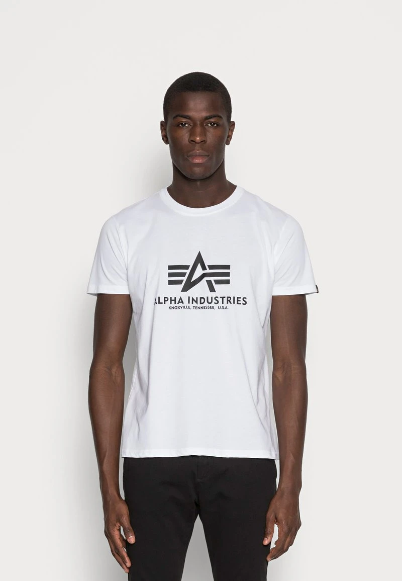 Alpha Industries T-Shirt Print - Weiss 6 Alpha Industries T-Shirt Print - Weiss – Bild 6