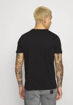 Alpha Industries BASIC - T-Shirt Print - Black -Alpha Industries 626505d2f21043fbb97f2adae843a0c8