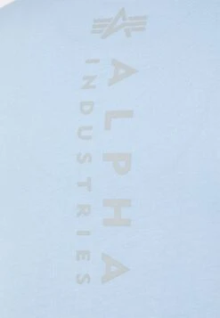 Alpha Industries EMB UNISEX - T-Shirt Print - Light Blue -Alpha Industries 6342c68a53324a90b7cecfad238fc27e