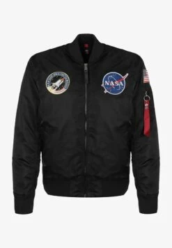 Alpha Industries NASA - Bomberjacke - Black -Alpha Industries 69135fa342df4853a41397eb629b0ed4 1