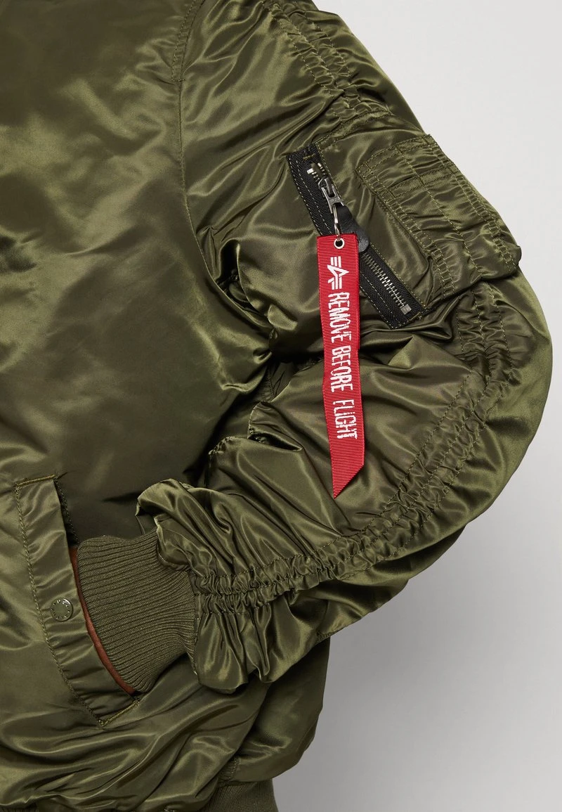 Alpha Industries MA-1 PUCKERED - Bomberjacke - Dark Olive 5 Alpha Industries MA-1 PUCKERED - Bomberjacke - Dark Olive – Bild 5