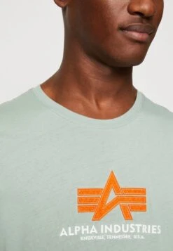 Alpha Industries T-Shirt Print - Dusty Green 11 Alpha Industries T-Shirt Print - Dusty Green -Alpha Industries 6ca2fcacdf6f4a5f97786530ae79f6e0