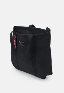 Alpha Industries LABEL UNISEX - Shopping Bag - Black -Alpha Industries 6ce5a74bf8104a9da7fd5e864742a974