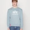 Alpha Industries BASIC - Sweatshirt - Grey Blue