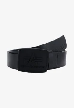 Alpha Industries ALL BLACK BELT - Gürtel - Black -Alpha Industries 6f2c6f55b66a4e749242410158056e1f