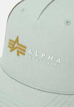Alpha Industries LABEL TRUCKER UNISEX - Cap - Dusty Green 9 Alpha Industries LABEL TRUCKER UNISEX - Cap - Dusty Green -Alpha Industries 6f5963bc27eb4ea89c1ab8497fdc64ba